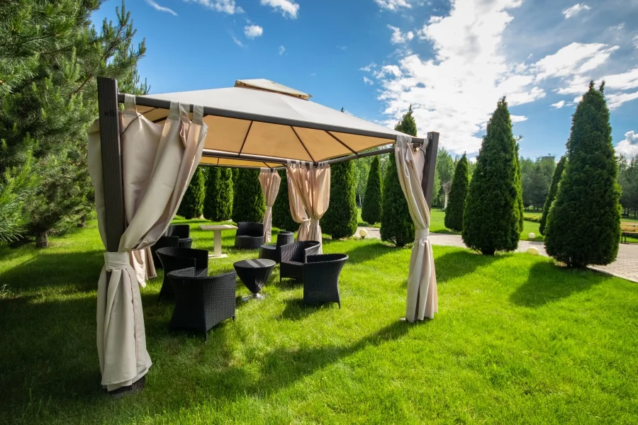 Square Gazebos Are the Most Popular Type