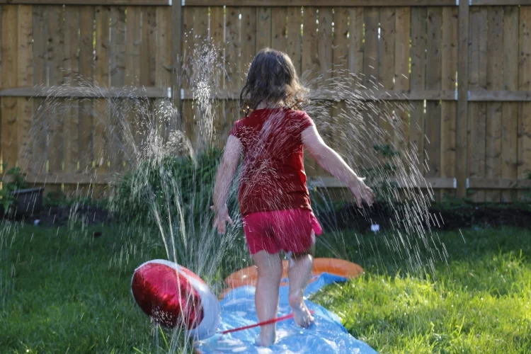 Set up a Slip-And-Slide