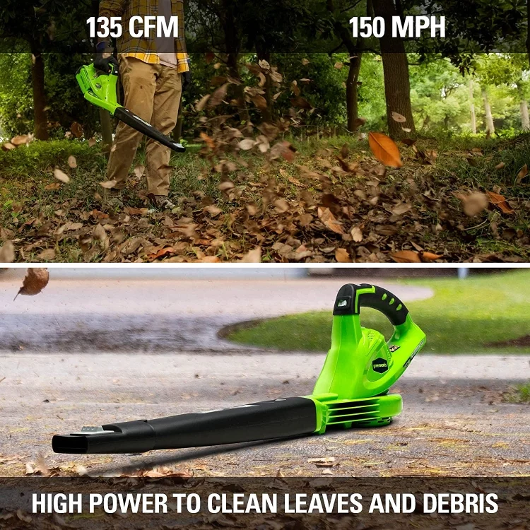 The sweeper tip offers additional speed control