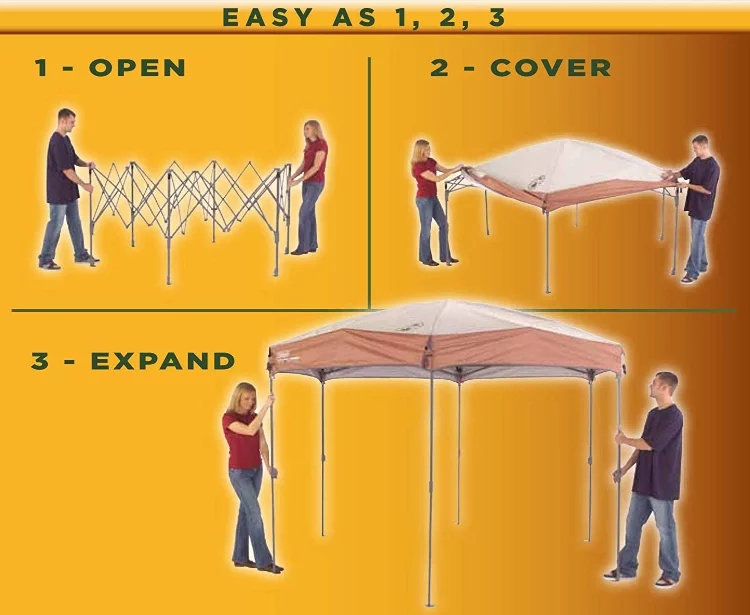 Coleman Instant Screened Canopy Gazebo