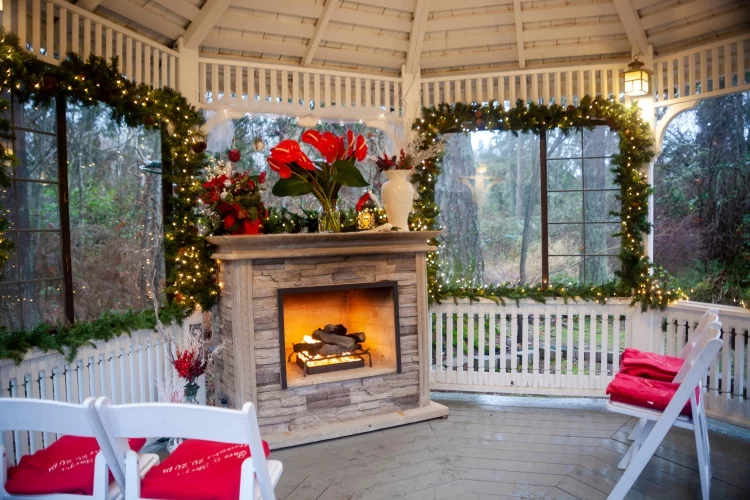 Add a Heater or Fireplace to Keep Your Guests Warm During Winter Gatherings