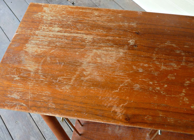 Damaged Wooden Table