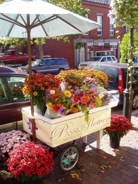 Market patio umbrella