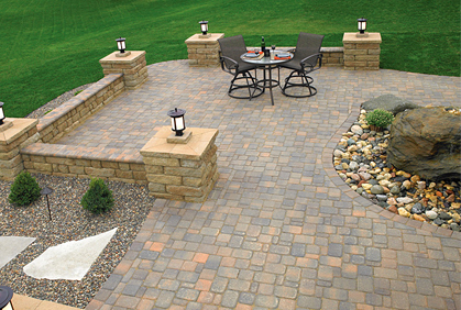 Paver Stone Patio