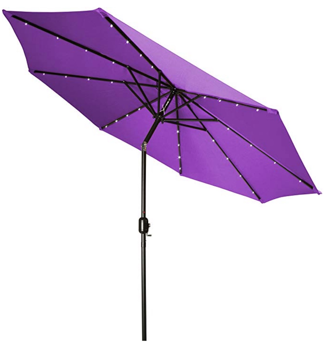 Trademark Innovations 7' LED Lighting Umbrella