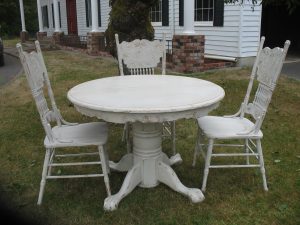 Tables and Chairs Need an Electric Sander to Refinish