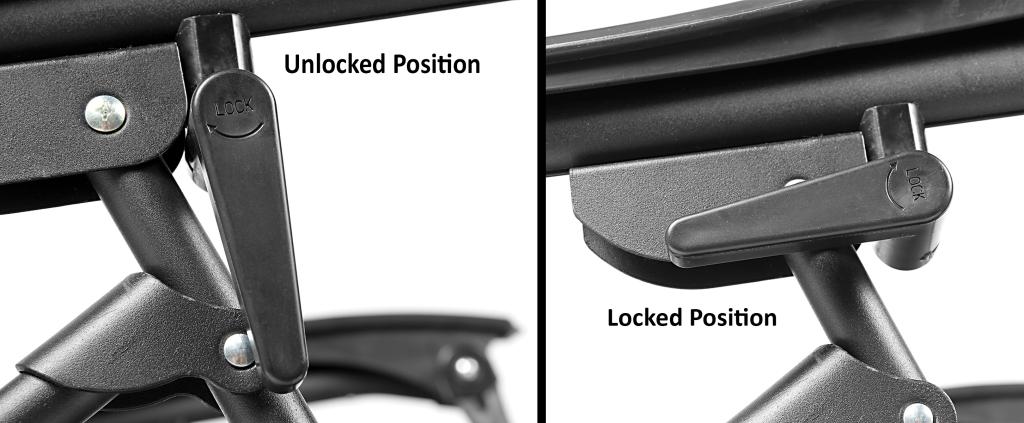 Any type of chair lock is the fact that you can trust it to BE locked into place