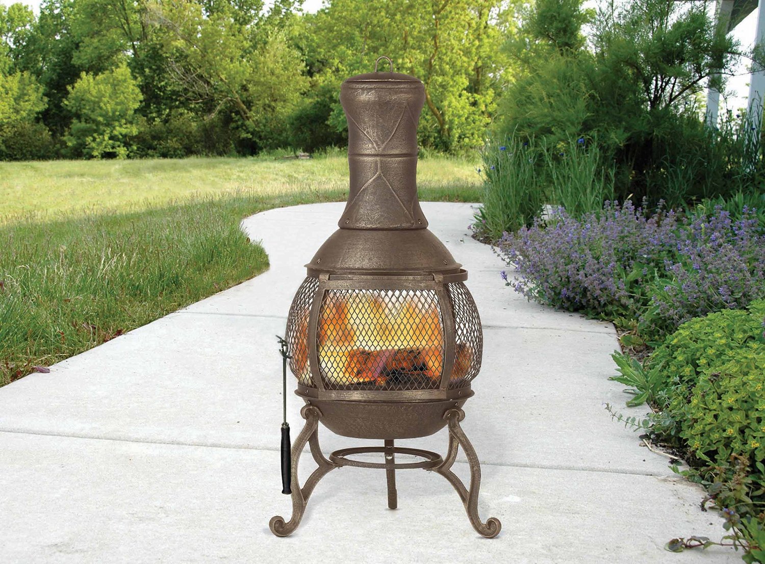 castmaster chiminea grate