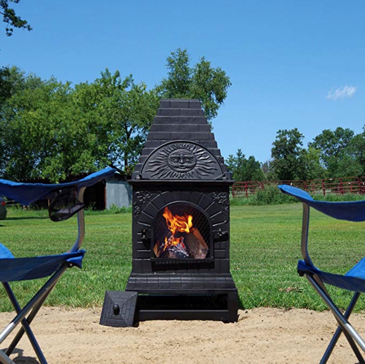 chiminea fire pit