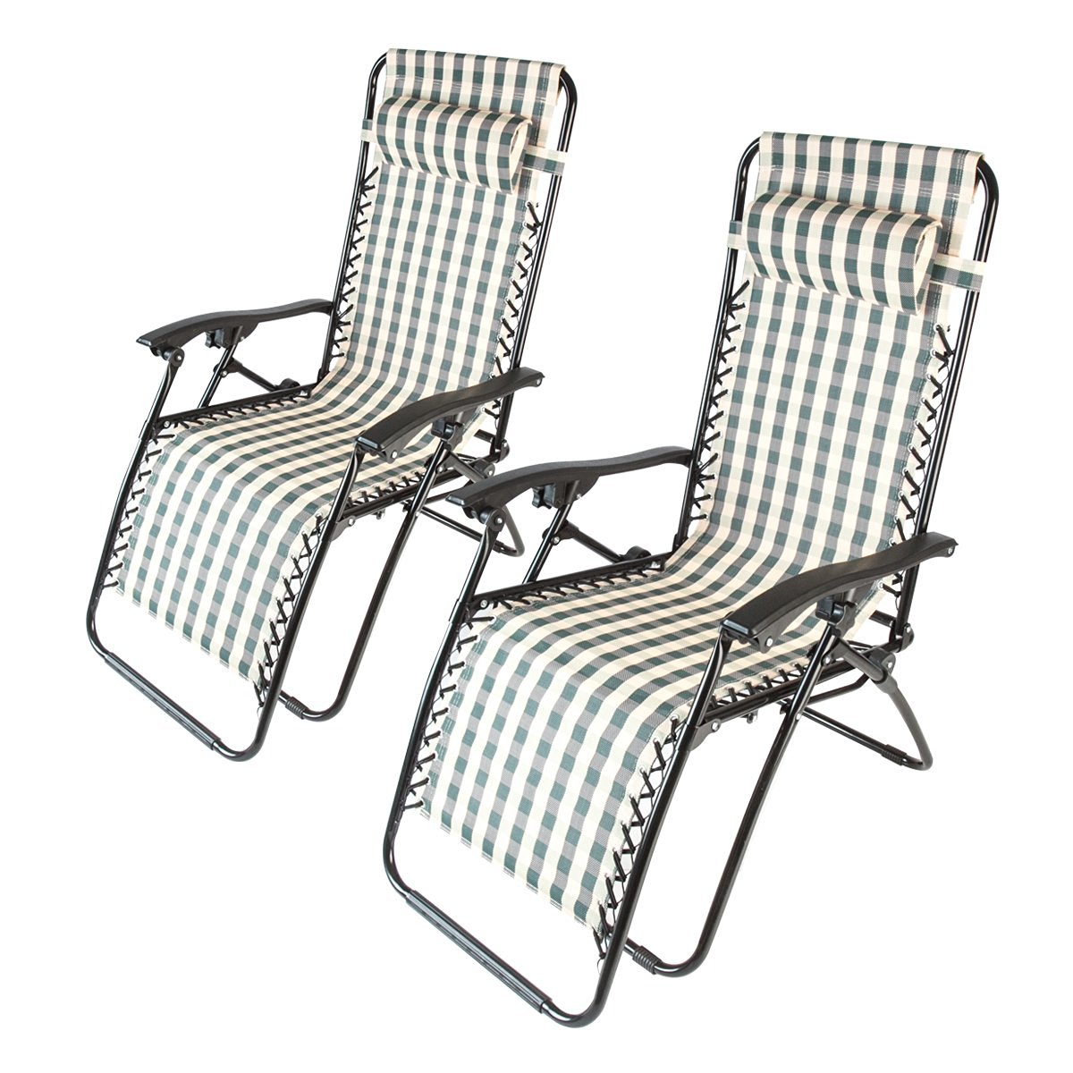 Apontus Zero Gravity Reclining Lounge Chair (Set of Two)