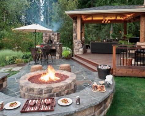 Slate-wood-patio-landscape-deck