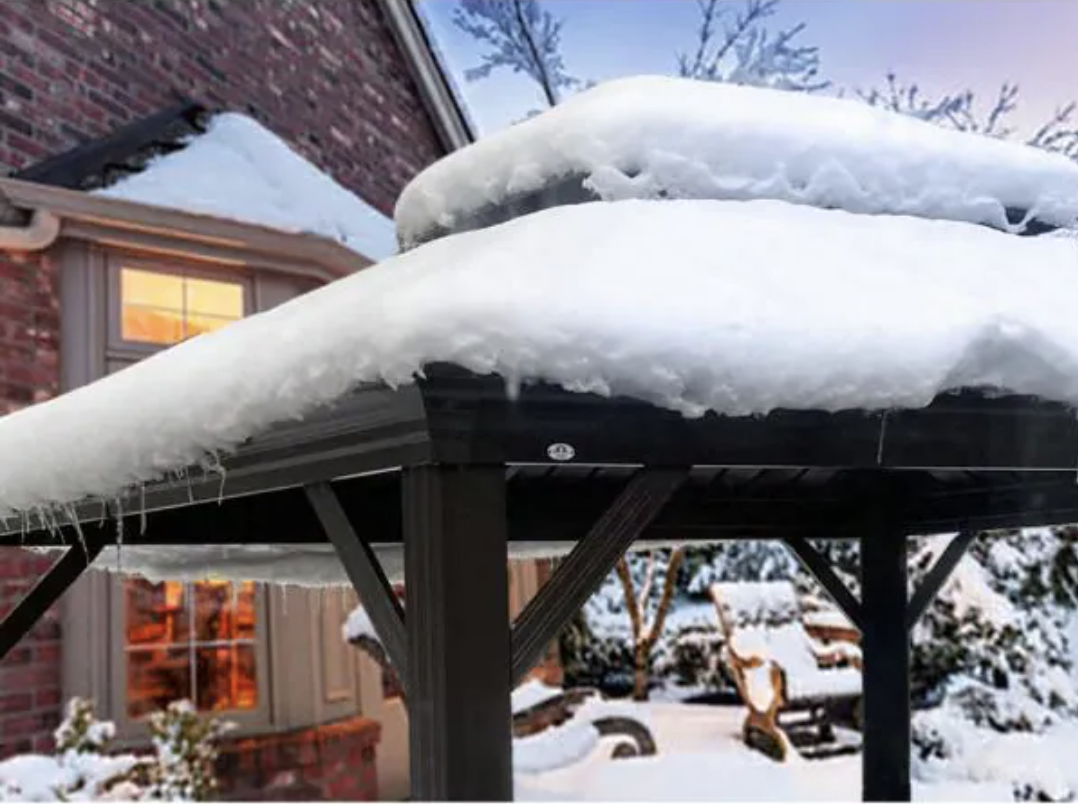 Hardtop Gazebo Winter