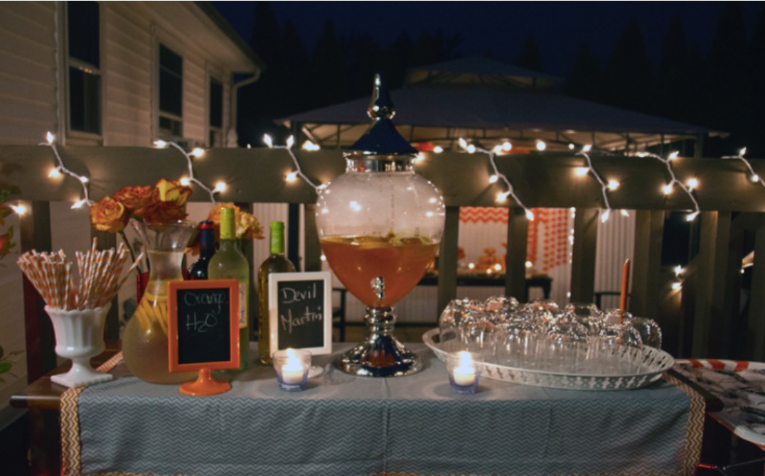 how to have an outdoor party in the winter