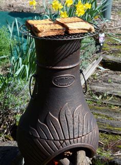 Smoking With a Chiminea