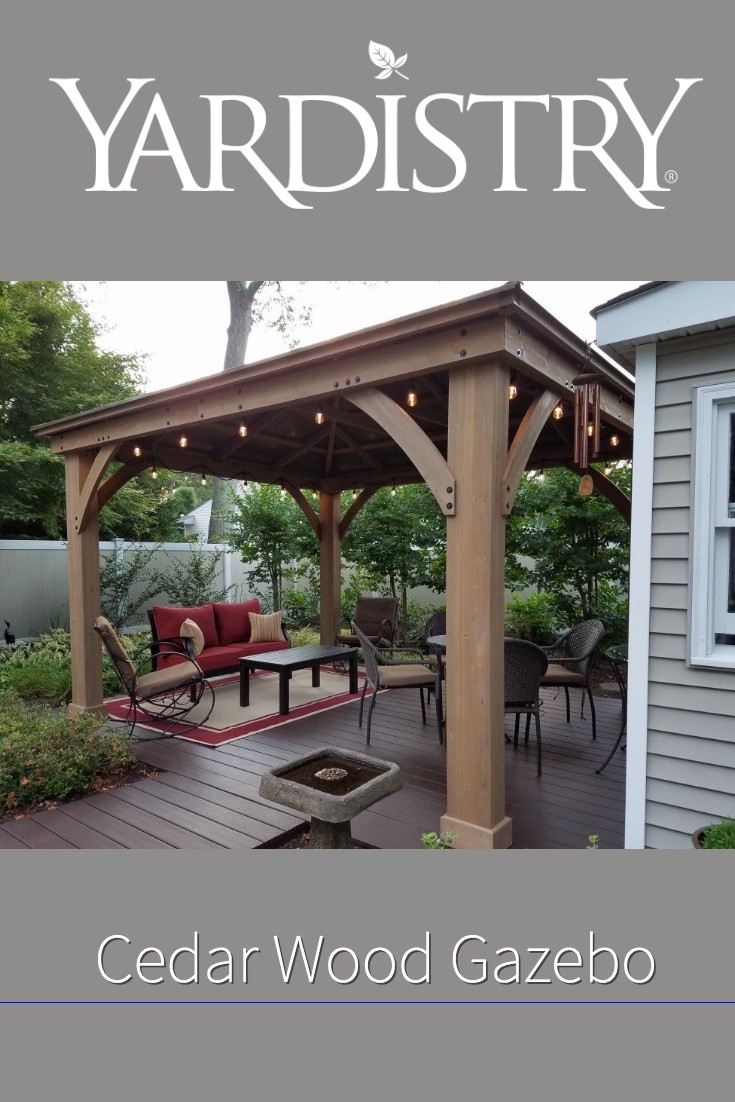 Yardistry Cedar Wood Gazebo Review