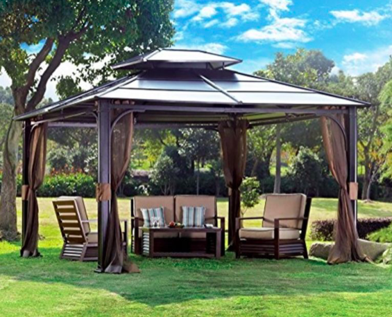 Sunjoy Chatham Steel Hardtop Gazebo