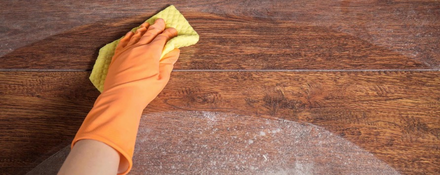 Dust On Wood Surface