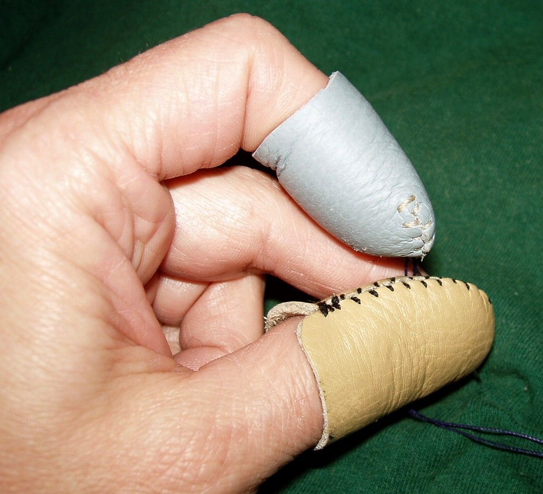 Leather Thimble Woodworking