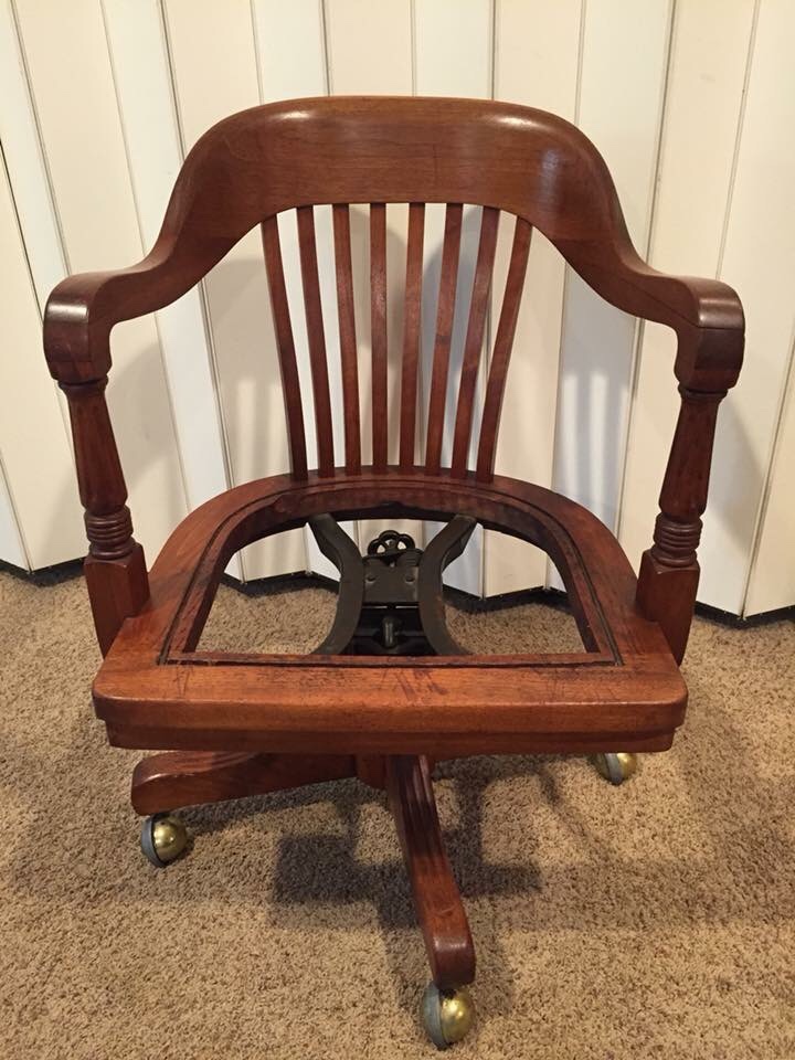 restored antique cherry chair