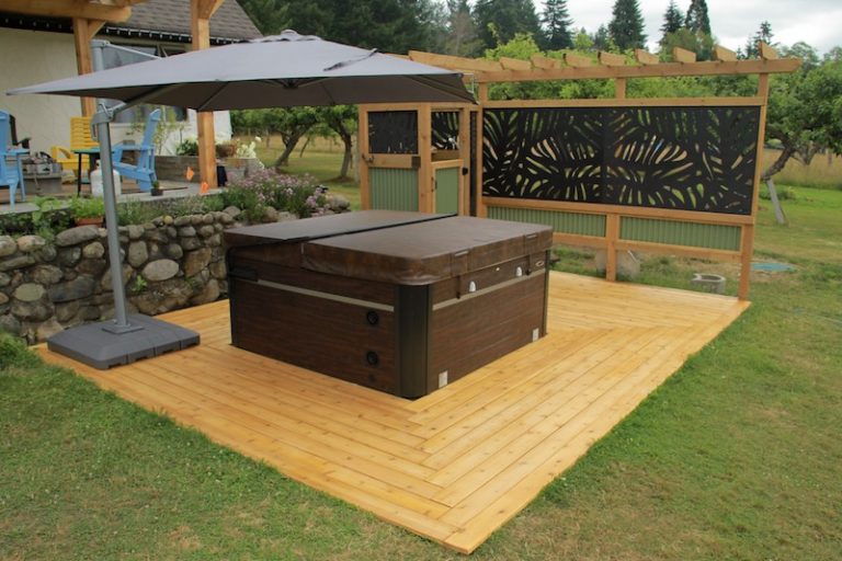 How to Install a Hot Tub in Your Backyard