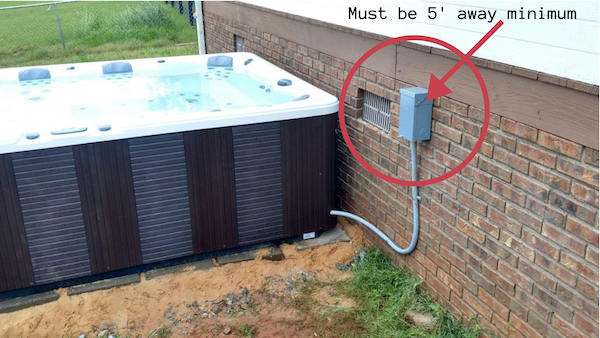 Install Hot Tub