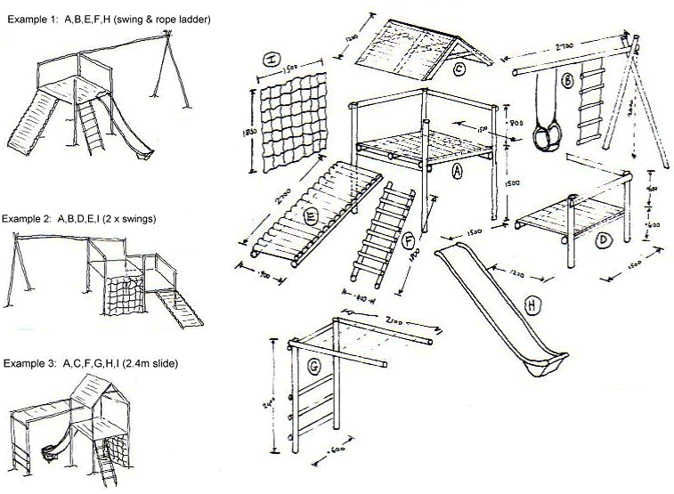 Jungle Gym Plans