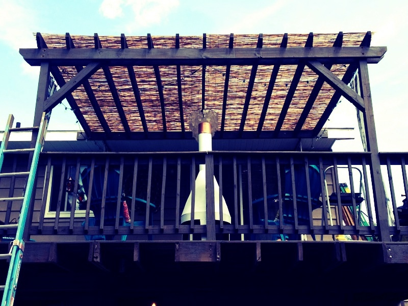 A Photo of a Pergola