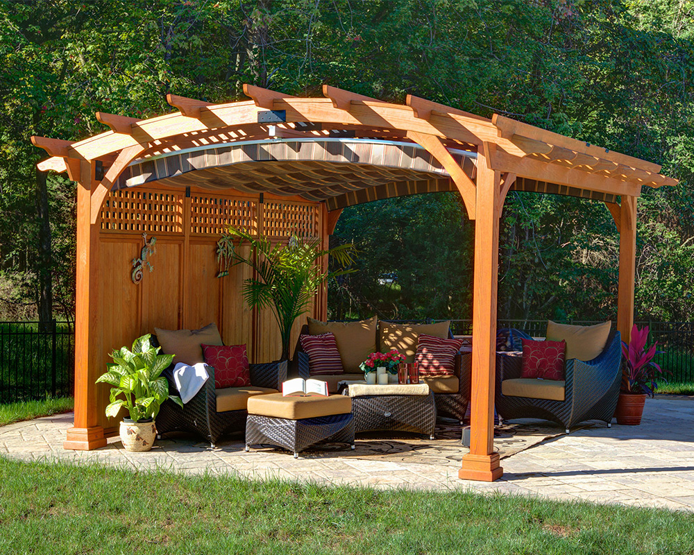 An Arched Pergola