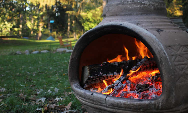 Clay Chiminea Repair