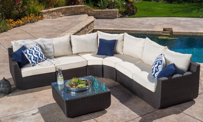 Prado Patio Sectional Sofa Set