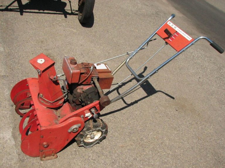 Vintage and Antique Snow Blower Gallery Heroes of Snow Removal