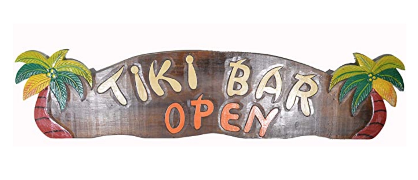 Tiki Bar Sign