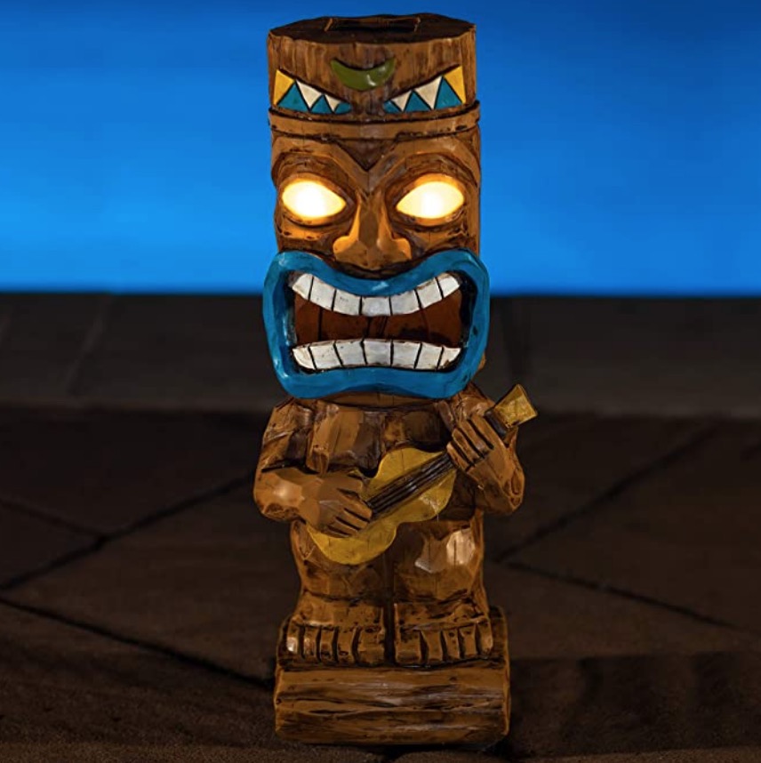 Tiki Solar Powered Garden Light