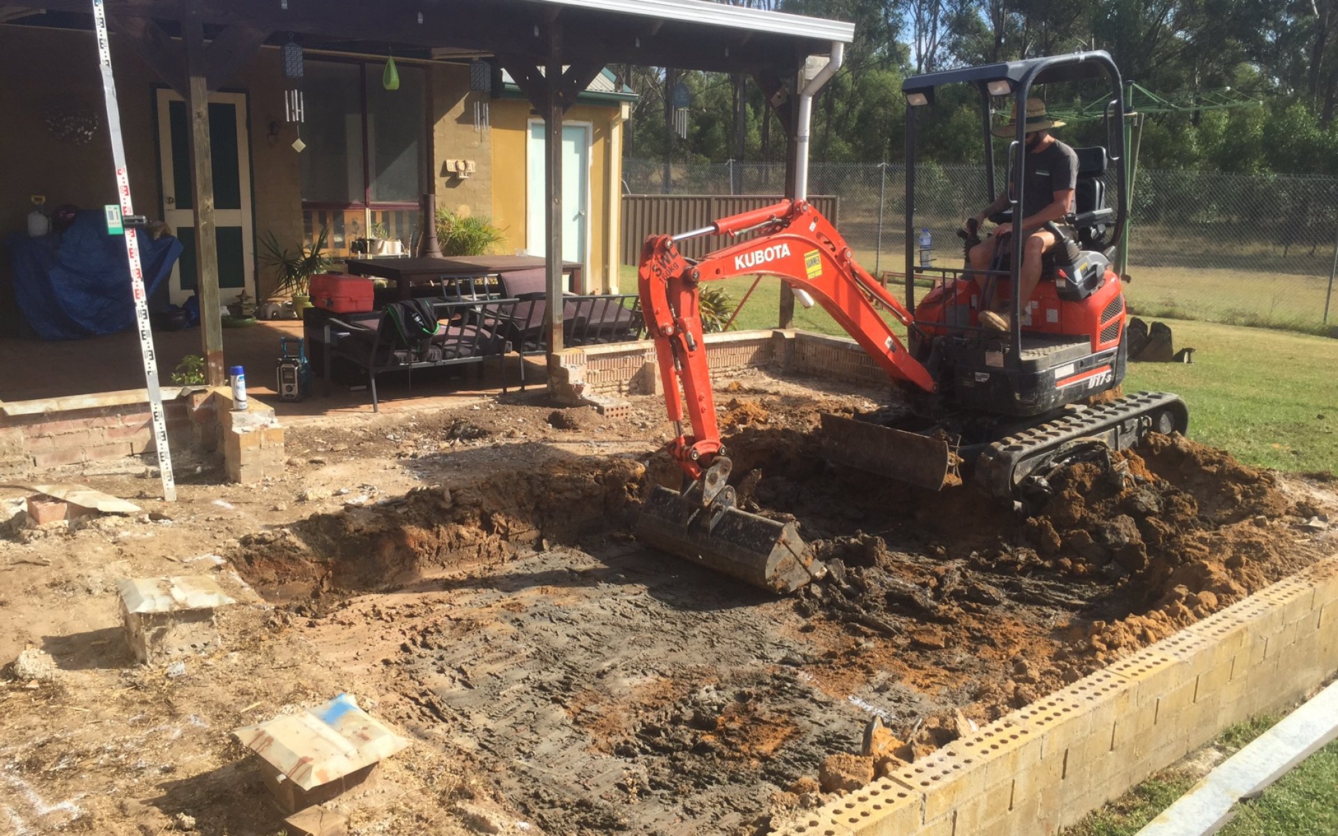 How To Install A Sunken Patio into Grass or Ground