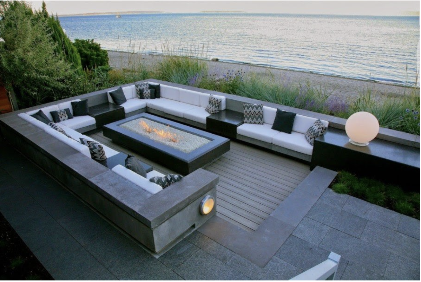 Sunken Firepit 8